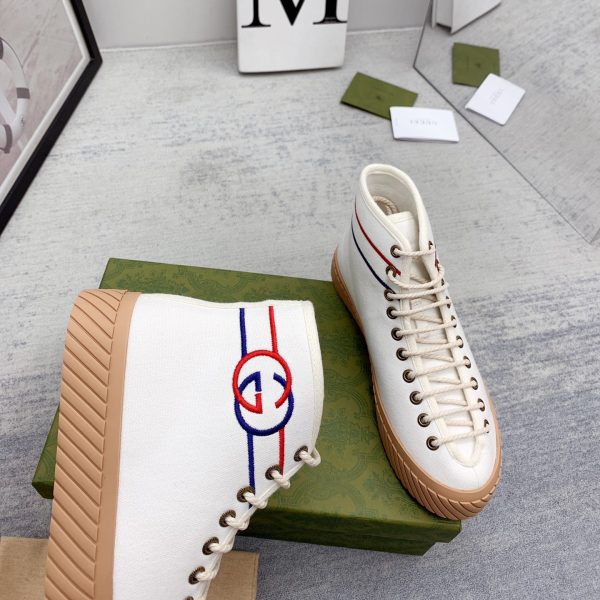 Gucci Interlocking G High-Top Sneaker - Image 4