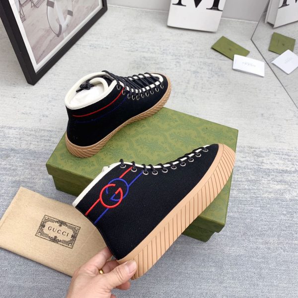 Gucci Interlocking G High-Top Sneaker - Image 4