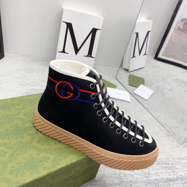 Gucci Interlocking G High-Top Sneaker - Image 5