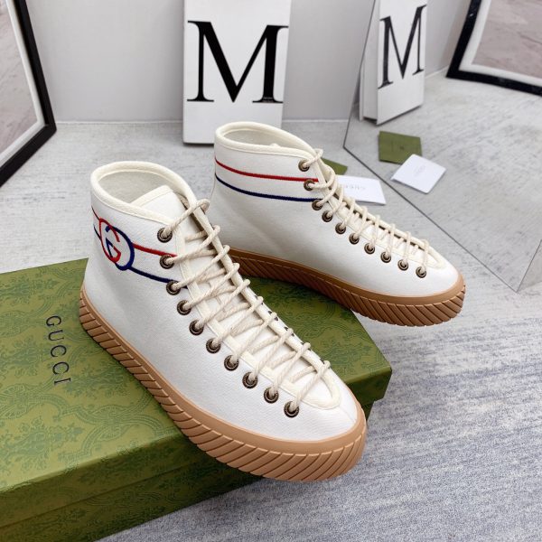 Gucci Interlocking G High-Top Sneaker - Image 5