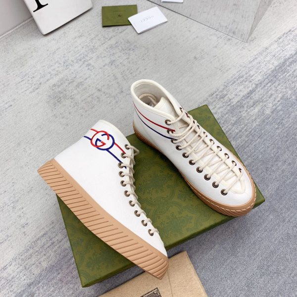 Gucci Interlocking G High-Top Sneaker - Image 6