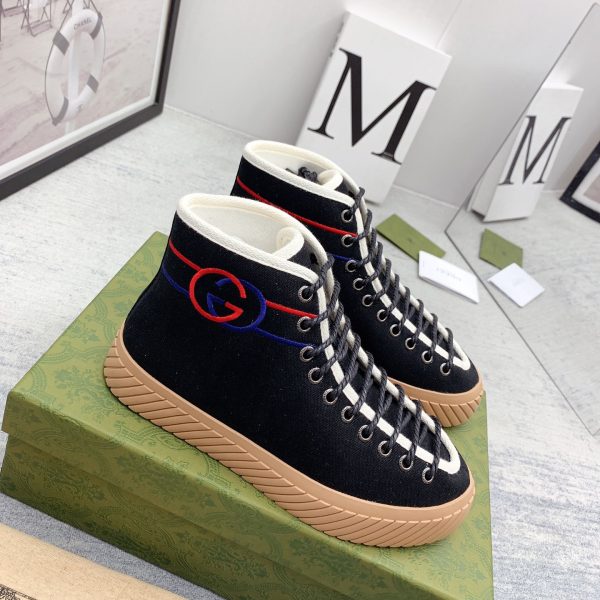 Gucci Interlocking G High-Top Sneaker - Image 7