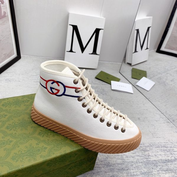 Gucci Interlocking G High-Top Sneaker - Image 8