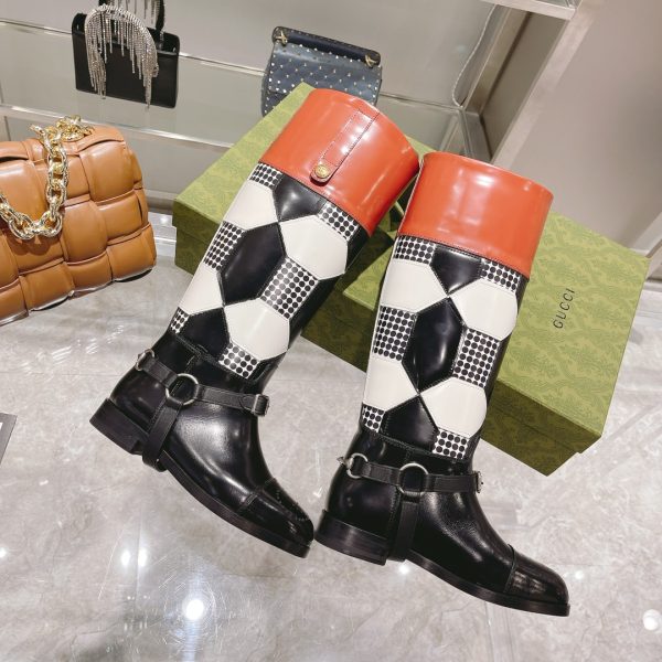 Gucci Knee-High Boot With Harness - Image 6
