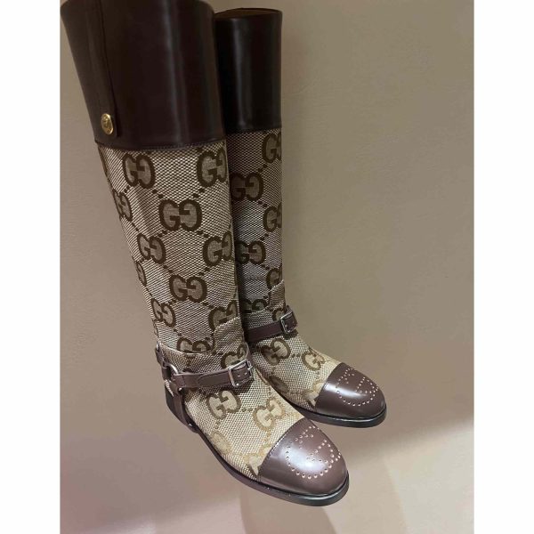 Gucci Knee-High Boot With Harness - Image 6
