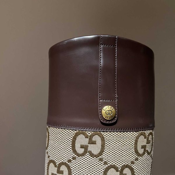 Gucci Knee-High Boot With Harness - Image 7