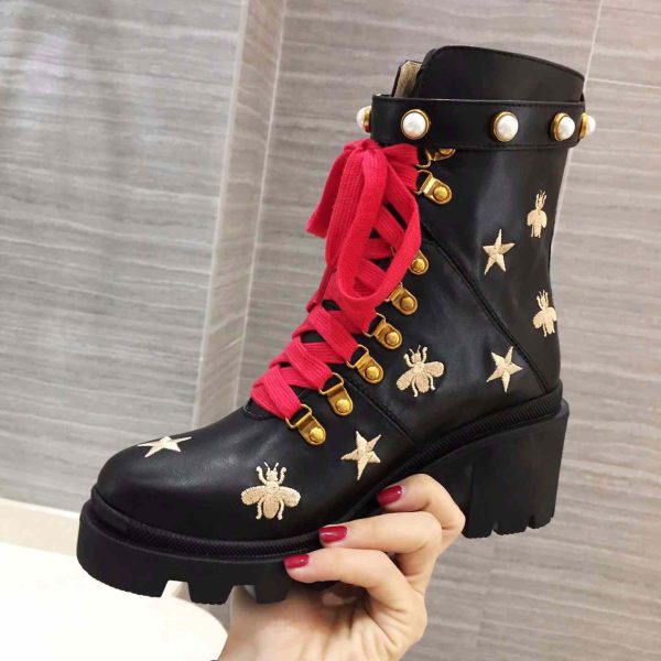 Gucci Leather Ankle Boot