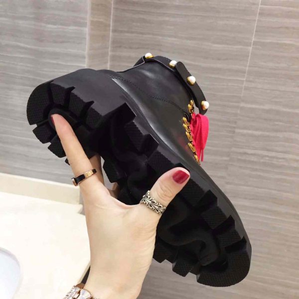 Gucci Leather Ankle Boot - Image 5
