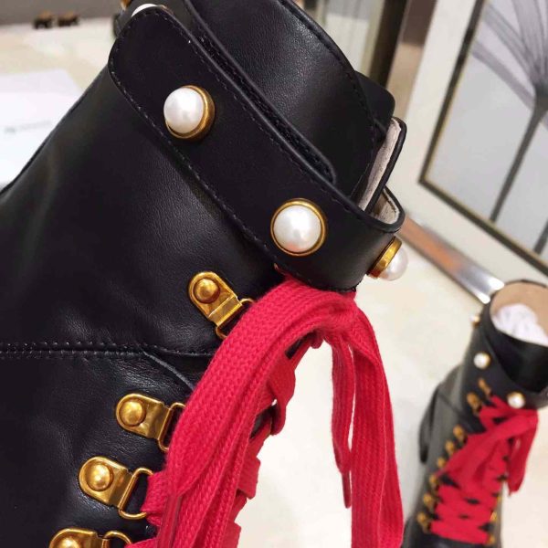Gucci Leather Ankle Boot - Image 6