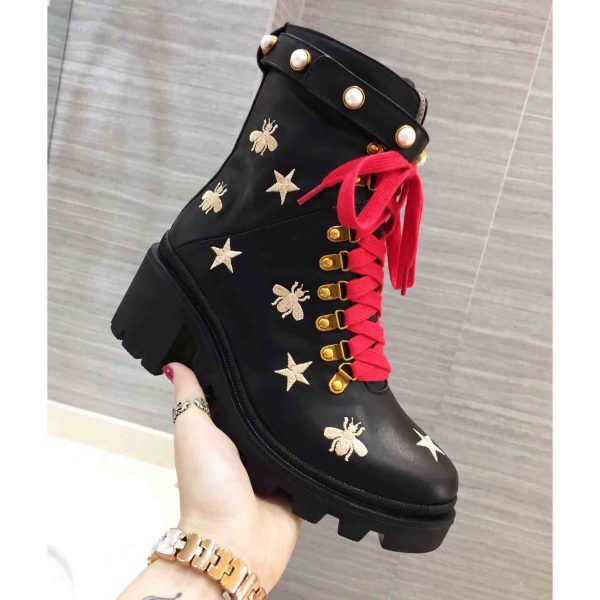 Gucci Leather Ankle Boot - Image 6
