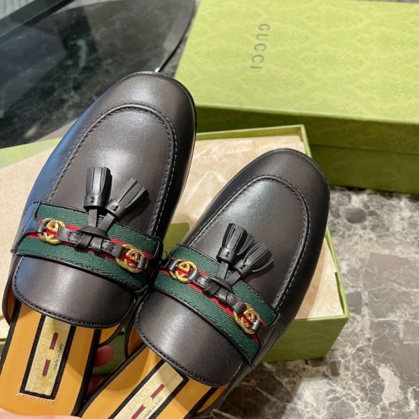 Gucci Slipper With Web - Image 2
