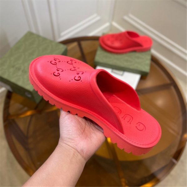 Gucci Red Slide - Image 6