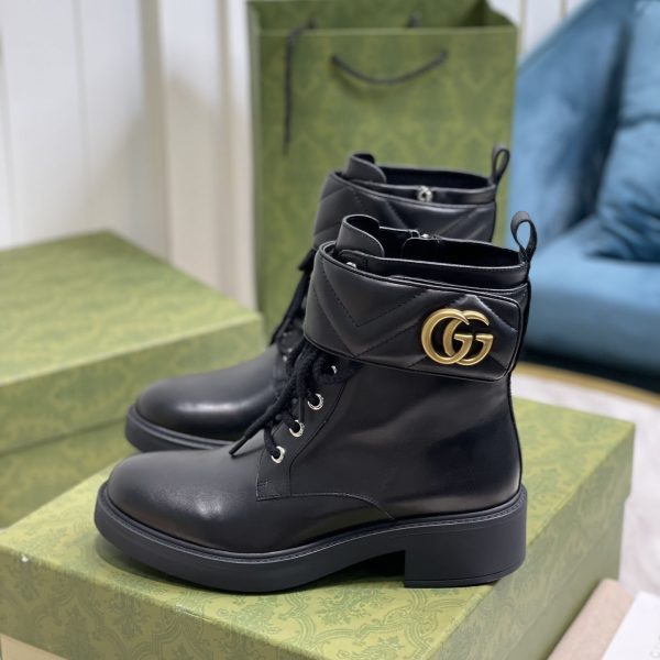 Gucci Women's Ankle Boot With Double G