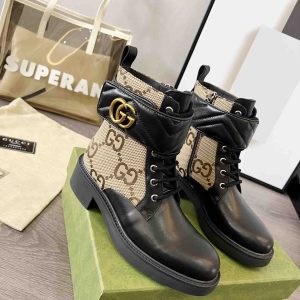 Gucci Women's Ankle Boot With Double G