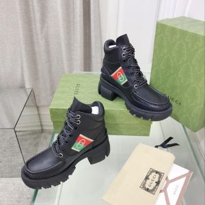 Gucci Women's Ankle Boot With Interlocking G