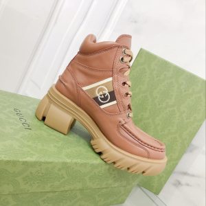 Gucci Women's Ankle Boot With Interlocking G