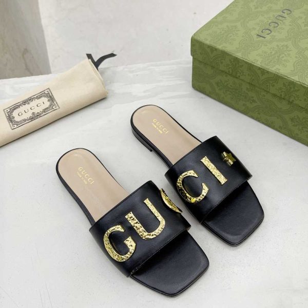 Gucci Women's 'Gucci' Slide Sandal - Image 3