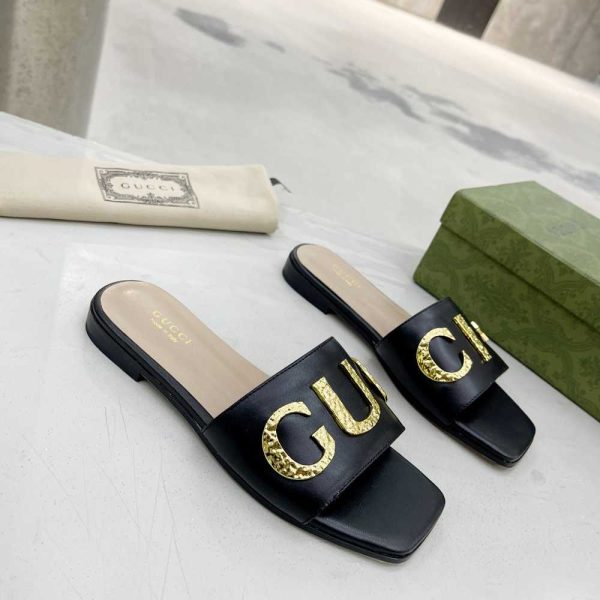 Gucci Women's 'Gucci' Slide Sandal - Image 5