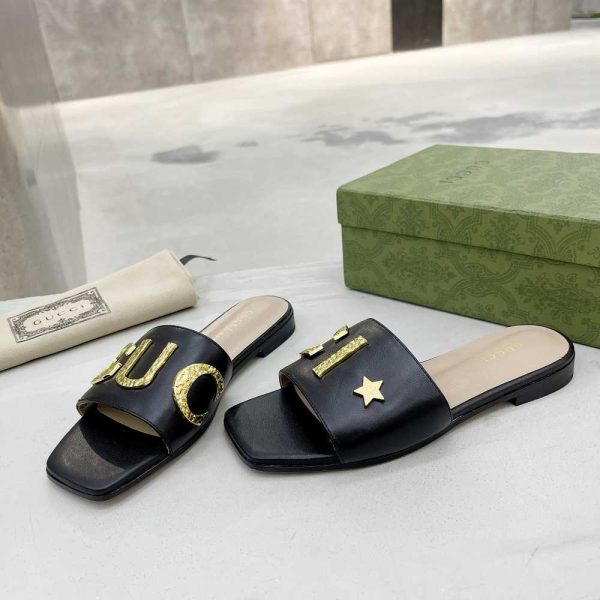 Gucci Women's 'Gucci' Slide Sandal - Image 6