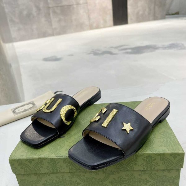Gucci Women's 'Gucci' Slide Sandal - Image 7