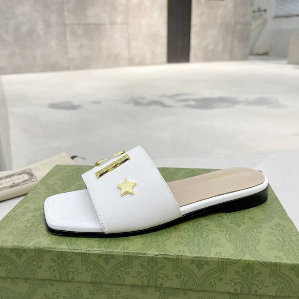 Gucci Women's 'Gucci' Slide Sandal - Image 6