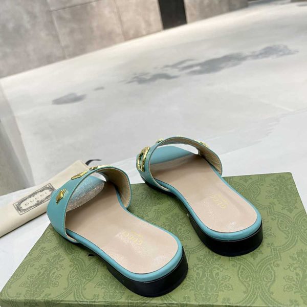 Gucci Women's 'Gucci' Slide Sandal - Image 7