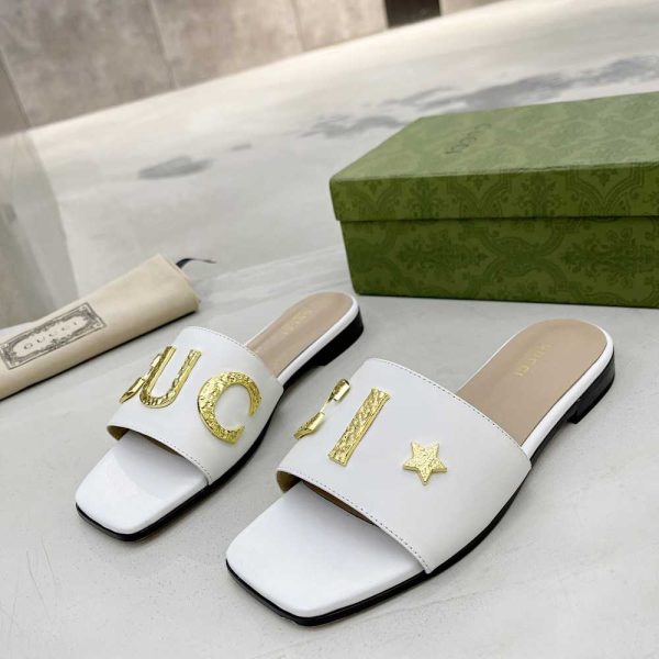 Gucci Women's 'Gucci' Slide Sandal - Image 7