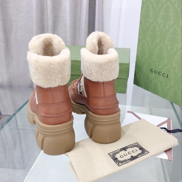 Gucci Women's Interlocking G Stripe Boots - Image 2