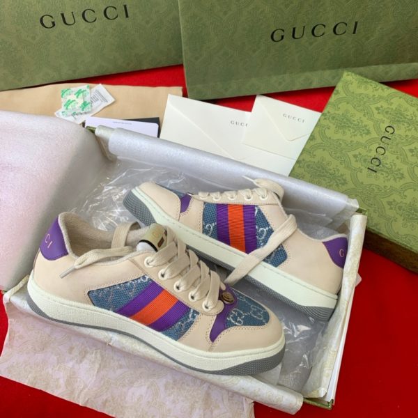 Gucci women's & Men's Screener Sneaker With We - Image 5