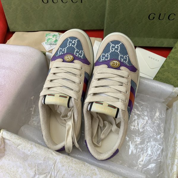 Gucci women's & Men's Screener Sneaker With We - Image 7