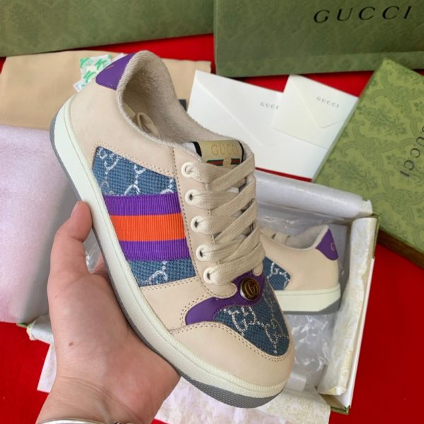 Gucci women's & Men's Screener Sneaker With We