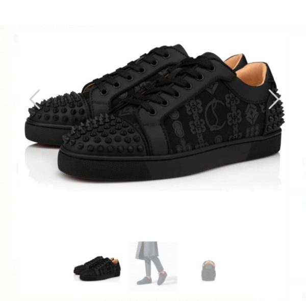 Christian Louboutin Louis Junior Spikes Orlato Sneakers