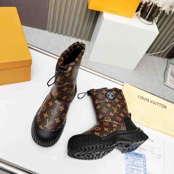 Louis Vuitton Ruby Flat Half Boot - Image 5