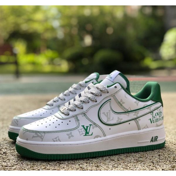 Louis Vuitton x Nike Air Force 1 Low ’07 Sneaker BS8805-603 - Image 2