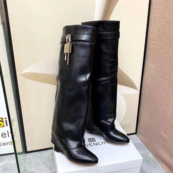 Givenchy Black Long Boots - Image 2