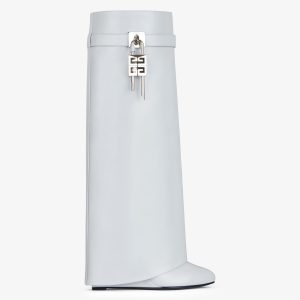 Givenchy Shark Lock Pant Boots In Leather