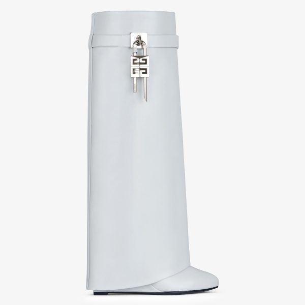 Givenchy Shark Lock Pant Boots In Leather