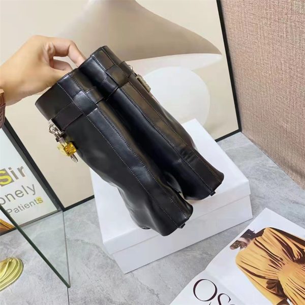 Givenchy Shark Lock Pant Boots In Leather - Image 2