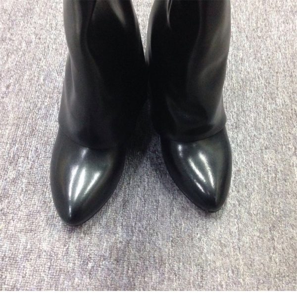 Givenchy Shark Lock Pant Boots In Leather - Image 4