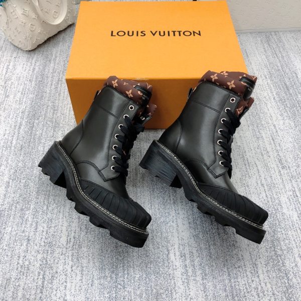 Louis Vuitton Lv Beaubourg Ankle Boot 1A94N6 - Image 6