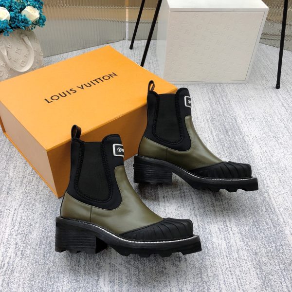 Louis Vuitton Lv Beaubourg Ankle Boot 1A9GYP - Image 4