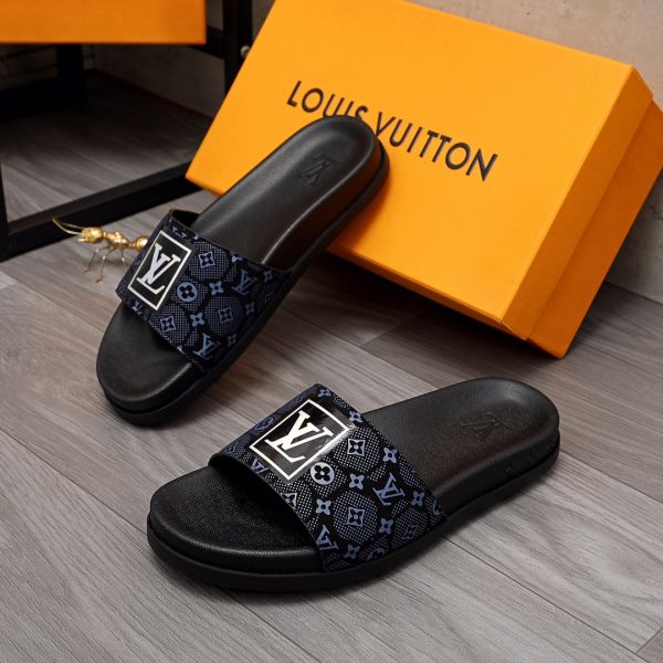 Louis Vuitton Monogram Slippers