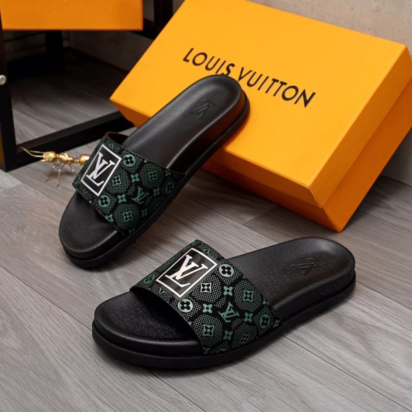 Louis Vuitton Monogram Slippers