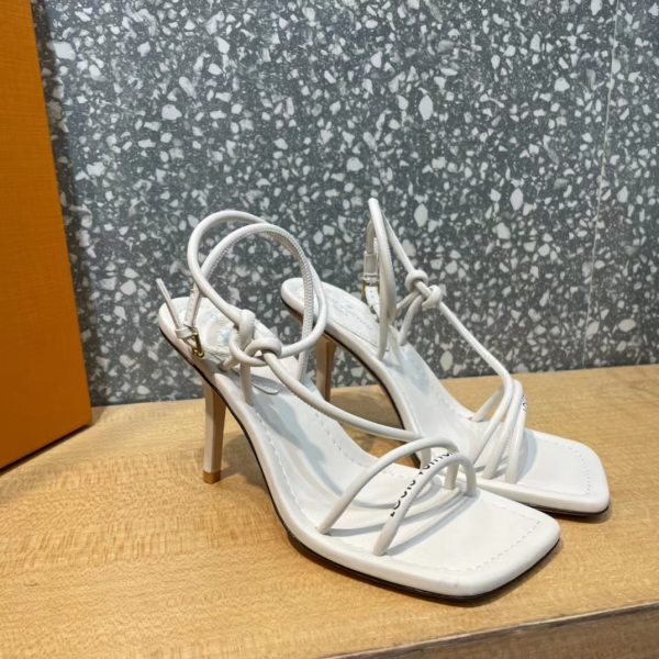 Louis Vuitton Sandals For Women In White
