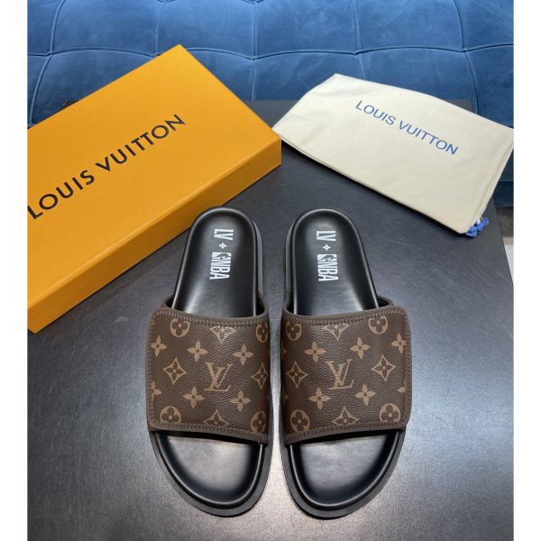 Louis Vuitton x NBA Monogram Slipper - Image 3