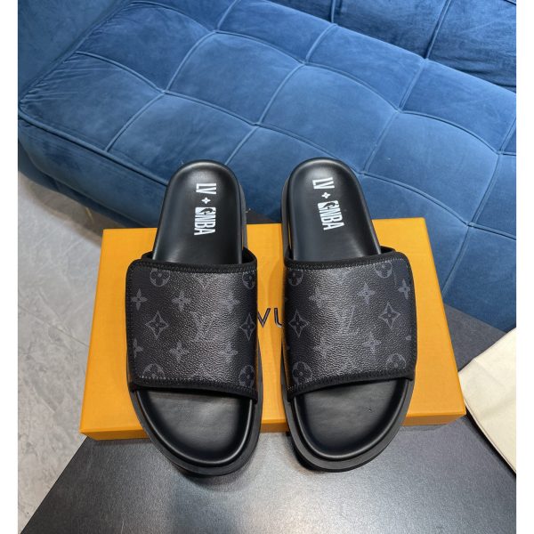Louis Vuitton x NBA Monogram Slipper - Image 7