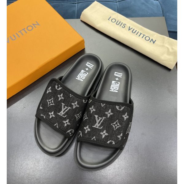 Louis Vuitton x NBA Monogram Slipper - Image 7