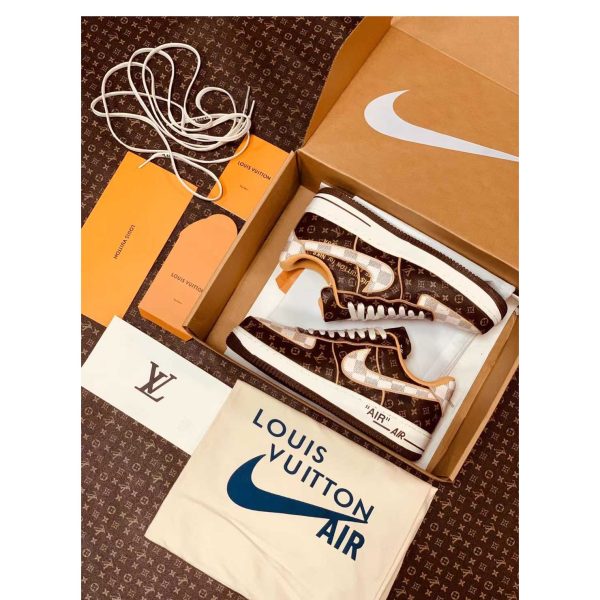 Louis Vuitton x Nike Air Force 1 Sneaker - Image 2