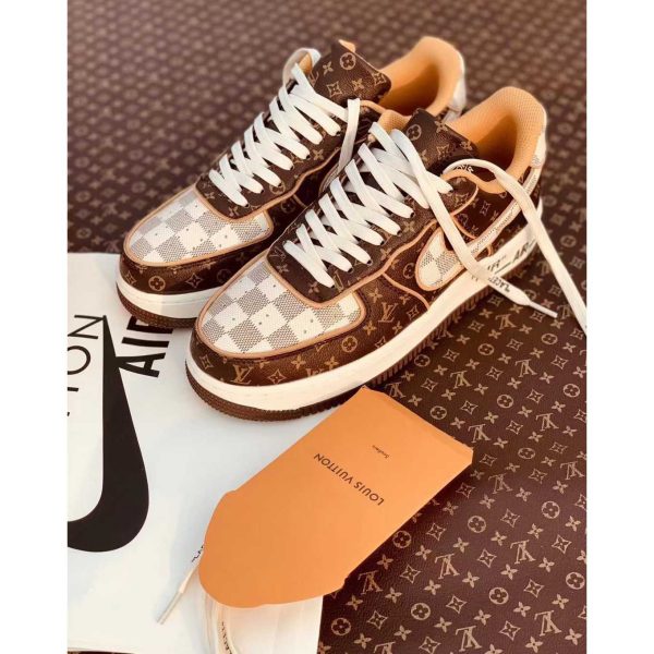 Louis Vuitton x Nike Air Force 1 Sneaker - Image 3