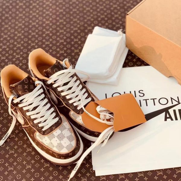 Louis Vuitton x Nike Air Force 1 Sneaker - Image 6